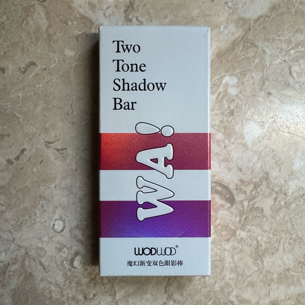 WodWod Two Tone Shadow Bar Brown Eyeshadow NEW IN BOX